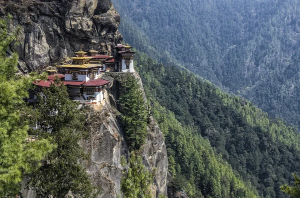 Taktshang klasztor, Bhutan — Zdjęcie stockowe