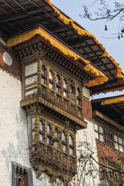 Punakha Dzong, Bhutan Vintage mimarisi
