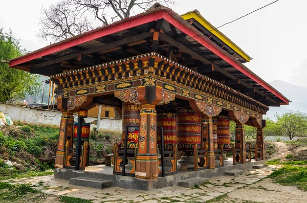 Kyichu Lhakhang 寺，不丹帕罗 — 图库照片