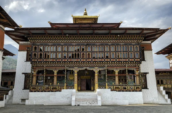 Tashichho Dzong Thimphu Bhutan — Zdjęcie stockowe