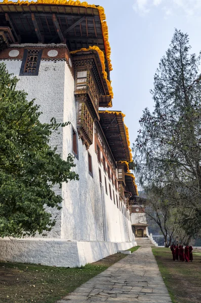 Punakha Dzong Bután Punakha Dzong Pungthang Dewachen Phodrang Palacio Gran —  Fotos de Stock