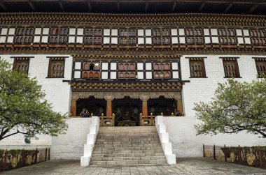 Tashichho Dzong Manastırı, Thimphu, Bhutan