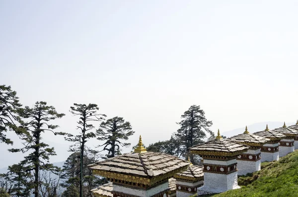 Fond d'écran et fond du col de Dochula, Punakha, Bhoutan — Photo