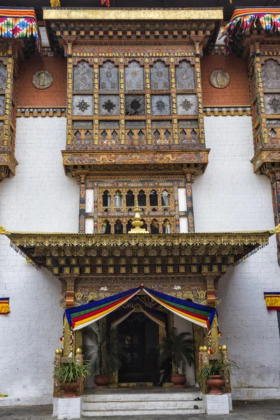 プナカ ブータン プナカ ブータンの古都プナカで Pungthang Dewachen Phodrang 偉大な幸福の宮殿 — ストック写真