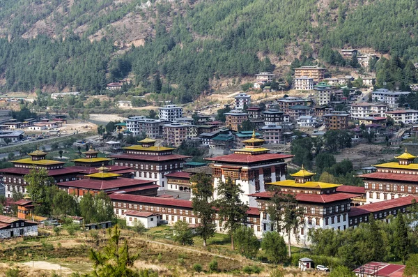 Trashi Chhoe Dzong Thimphu Bhutan — Stockfoto