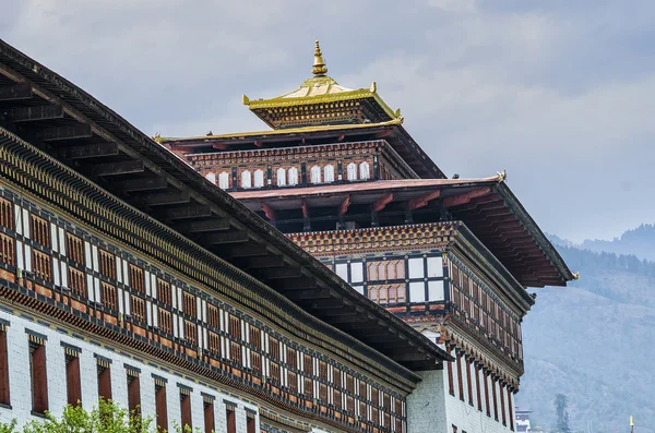Tashichho Dzong Thimphu Bhutan — Stockfoto