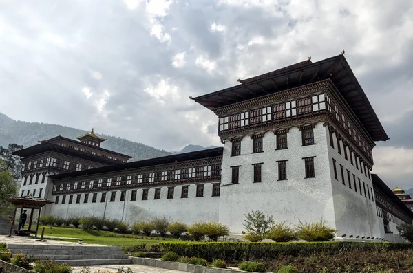Tashichho Dzong Thimphu Butão — Fotografia de Stock