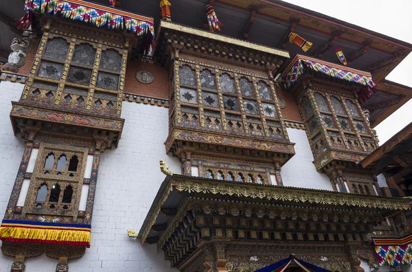 Punakha Dzong Bután Punakha Dzong Pungthang Dewachen Phodrang Palacio Gran —  Fotos de Stock