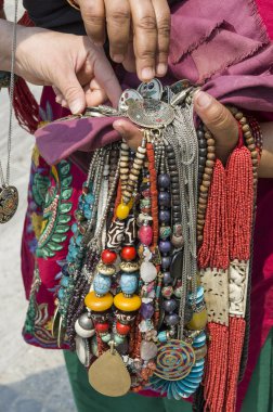 Geleneksel Nepal boncuk - güzel geleneksel Nepal boncuklar el sanatları seçme