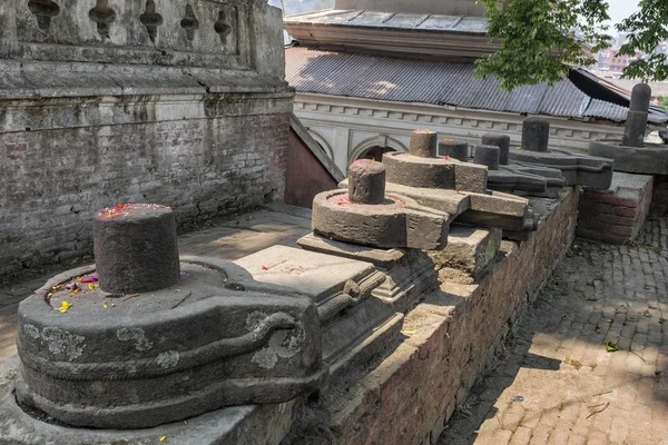 Pashupatinath Temple Kathmandu Nepal Stone Grinder Sri Pashupatinath Temple Located — Stock Photo, Image