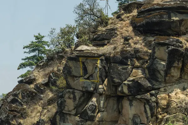 Nat Geo Frame Thimphu Butan Thimpu Dan Yaklaşık Önce Ile — Stok fotoğraf