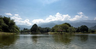 Taiping Gölü, Taiping, Malezya 'da tekne aktivitesi - Taiping Gölü Bahçesi, Perak, Malezya