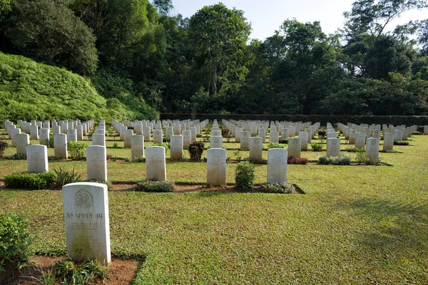 Taiping War Cemetery Taiping Malasia Cementerio Fue Creado Para Recibir —  Fotos de Stock