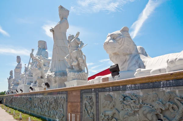 Tua pek kong tempel, sitiawan, malaysien — Stockfoto