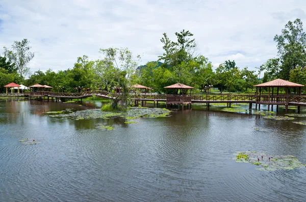 Taman Rekreasi Tasik Melati, Perlis, Malasia — Foto de Stock