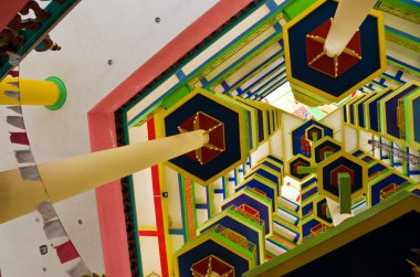 Tambun Tibetian Budist tapınağı pagoda, Perak iç