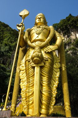 Heykeli Hanuman, Batu mağara, Kuala Lumpur, Malezya