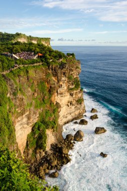 Yüksek Cliff Uluwatu Tapınağı, Bali, Endonezya