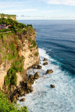 Yüksek Cliff Uluwatu Tapınağı, Bali, Endonezya