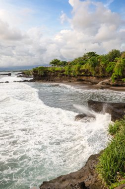 Tanah çok Beach, Bali, Endonezya