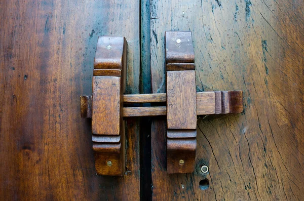 Ancient door latch — Stock Photo, Image