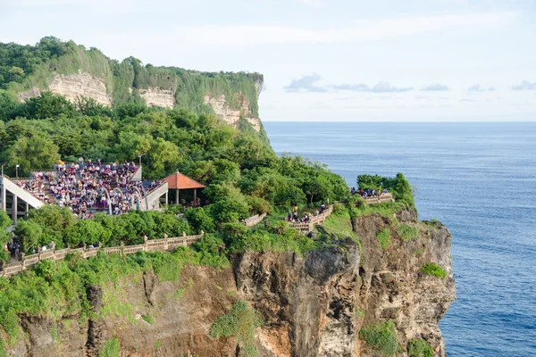 Színház: Uluwatu Temple, Bali, Indonézia — Stock Fotó