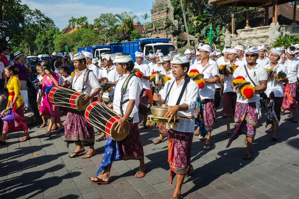 Ogoh-ogoh parad och Nyepi dag — Stockfoto