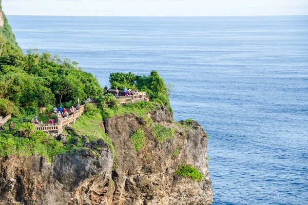 High Cliff at Uluwatu Temple, Bali, Indonesia — Stock Photo, Image