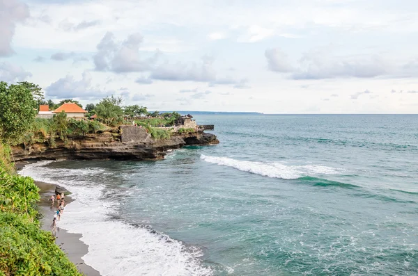 Tanah Lot Beach, Bali, Indonézia — Stock Fotó