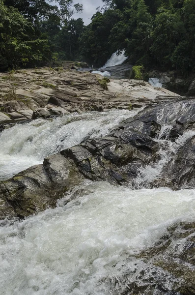 Cachoeira Chamang, Bentong, Malásia — Fotografia de Stock