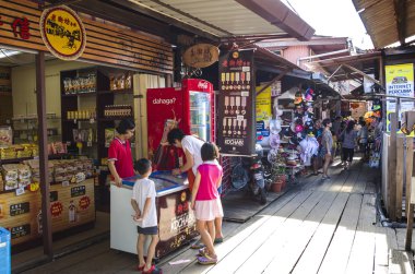 Çiğnemek İskelesi, Penang, Malezya.