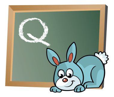 Tavşanlı kara tahta alfabesine