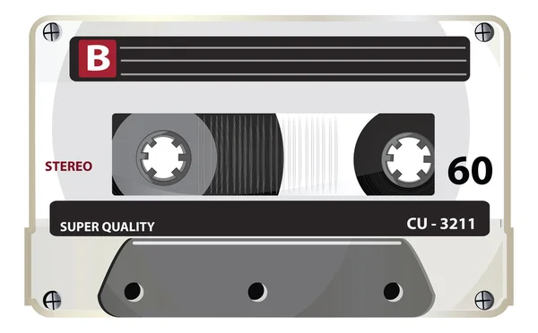 Cassetta - Illustrazione clipart — Vettoriale Stock