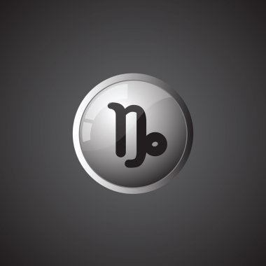 Astroloji Oğlak işaret - vektör