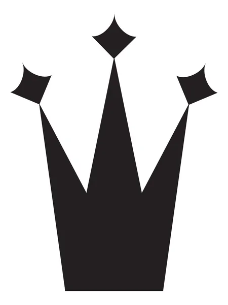 Crown ikoner clipart — Stock vektor