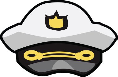 denizci ve vektör sembolleri yelken