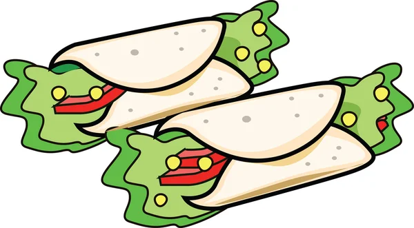 Bocadillos de carne delicatessen iconos — Vector de stock