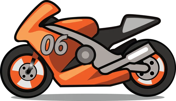 Equipo de motocicleta vector — Archivo Imágenes Vectoriales