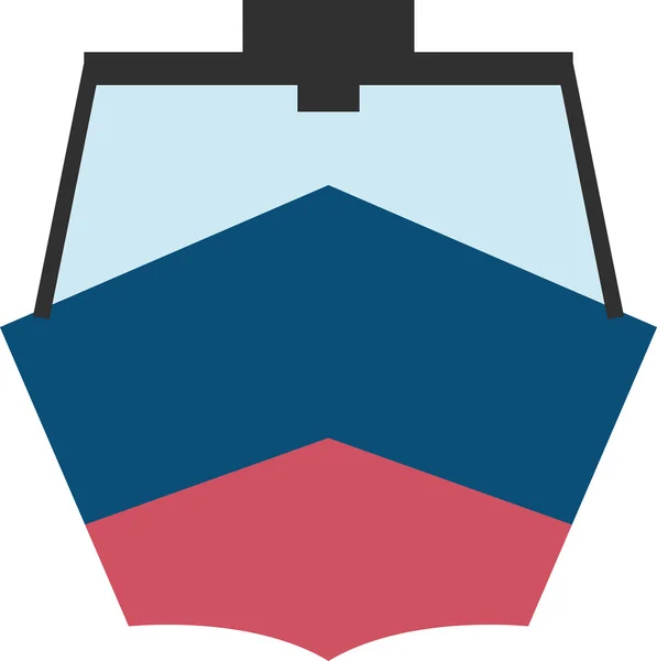 Symbole der nautischen Bootfahrt — Stockvektor