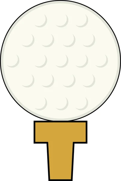 Iconos del golf clipart — Vector de stock