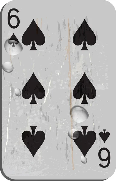 Jugando baraja de cartas — Archivo Imágenes Vectoriales