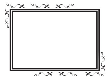 picture framing boarders icon clipart