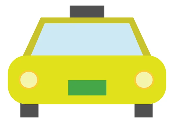Taxi clipart ícone —  Vetores de Stock