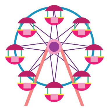 dönme dolap vektör