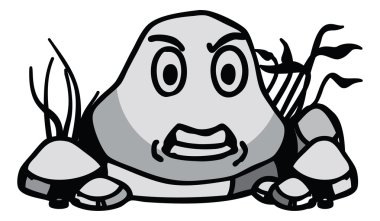 yüz ifadesi boulder adam