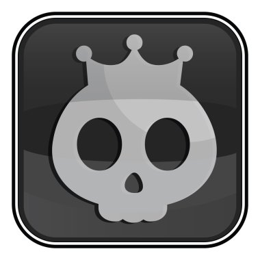 Halloween karakterler ve düğmeleri 