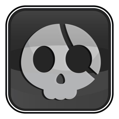 Halloween karakterler ve düğmeleri 