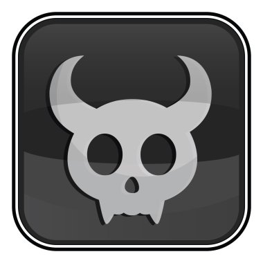 Halloween karakterler ve düğmeleri 