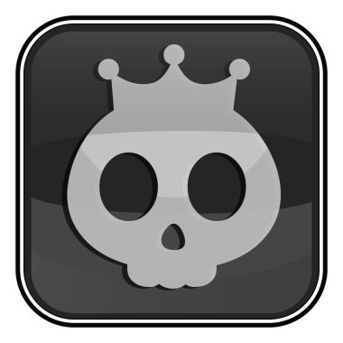 Halloween karakterler ve düğmeleri 