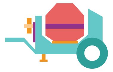 İnşaat araç çizimler karikatür 